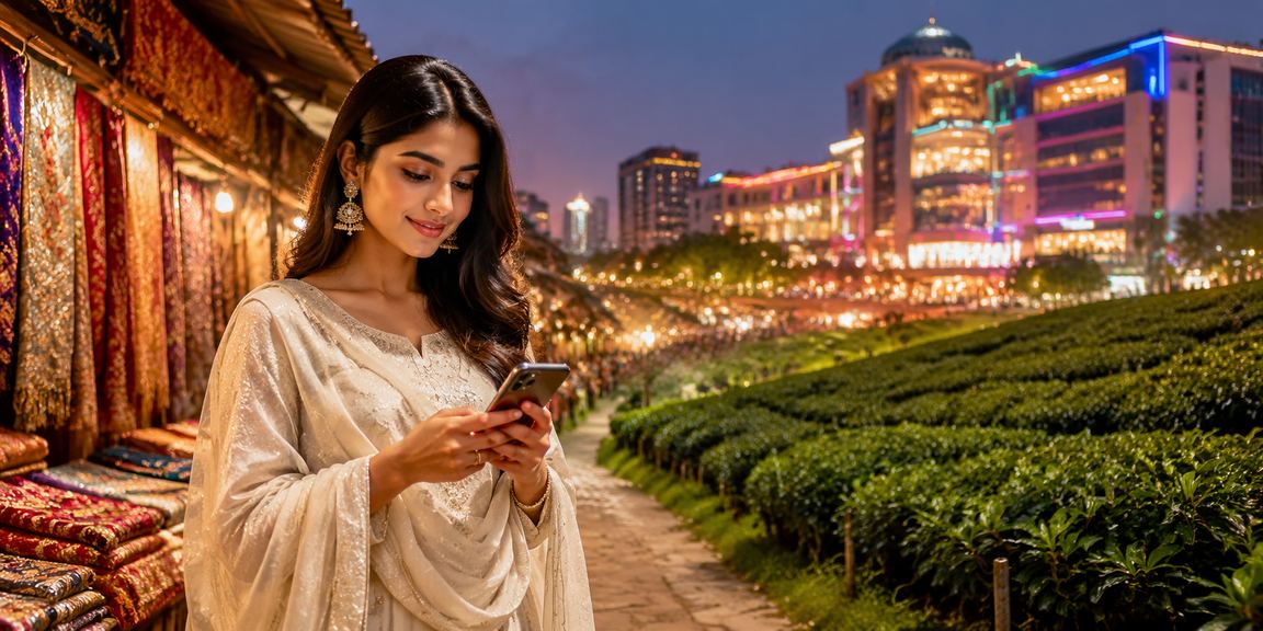 রাজশাহীতে চা বাগানের পরিবেশে মোবাইল ক্যাসিনো গেম উপভোগ