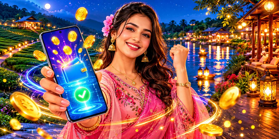 সিলেটের চা বাগানে মোবাইলে জমা দেওয়ার দৃশ্য